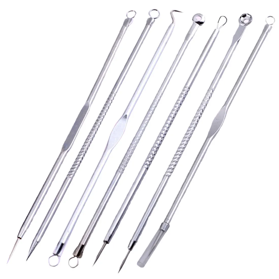 

Иглы для удаления черных точек, из нержавеющей стали, 4/7 шт.