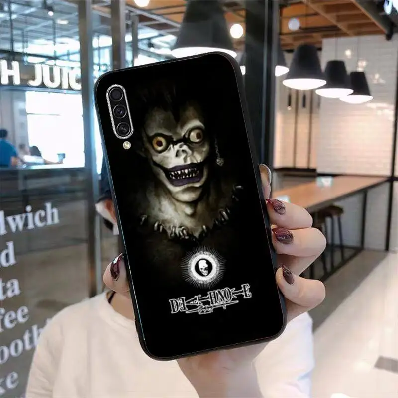 

Anime Death Note Ryuk kira misa Phone Case for iphone 11 12 Samsung A S 51 71 10 21 70 30 20 S Pro max x 5G Soft silicone cover