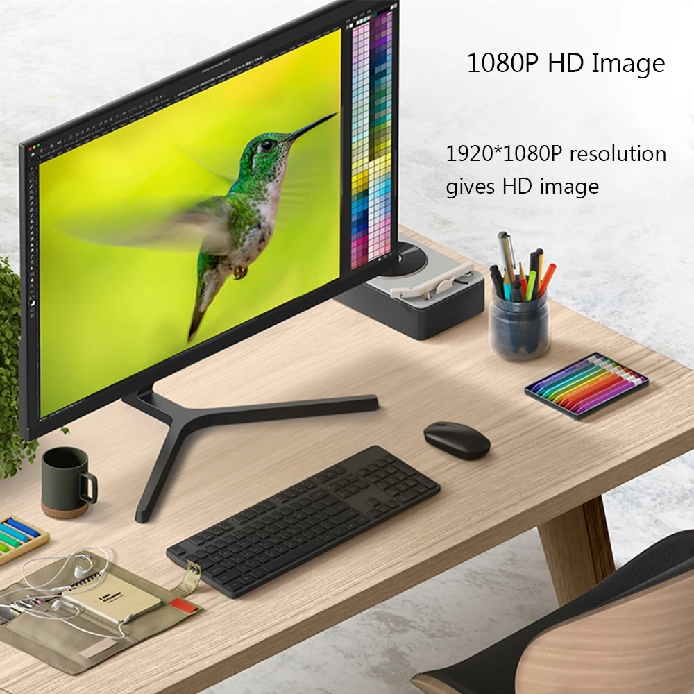 Настольный ПК монитор 1 А Xiaomi 23 8 дюйма 1С 1080P Full HD | Компьютеры и офис