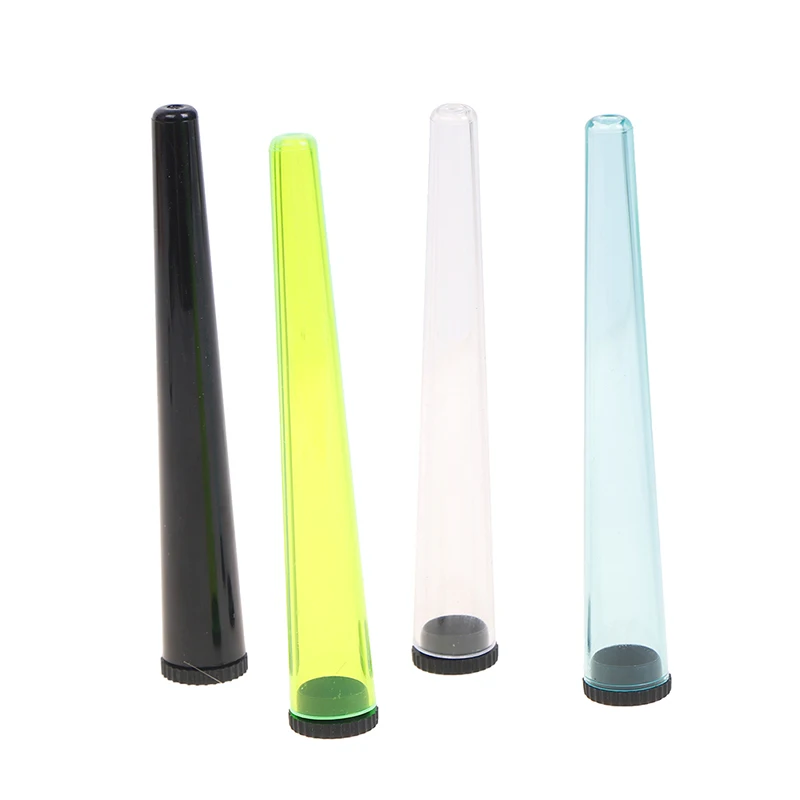 

115MM Portable Conical Cigarette Storage Pipe Waterproof Weed Spices Tube Solid Storage Sealing Container Smoke Accessories