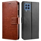 Чехол-портмоне для Samsung Galaxy M12 SM-M127F M127 чехол для Samsung M 12 2021 телефон, Не доставая его из чехла для смартфона A32 Samusng M32 SM-M325F Etui