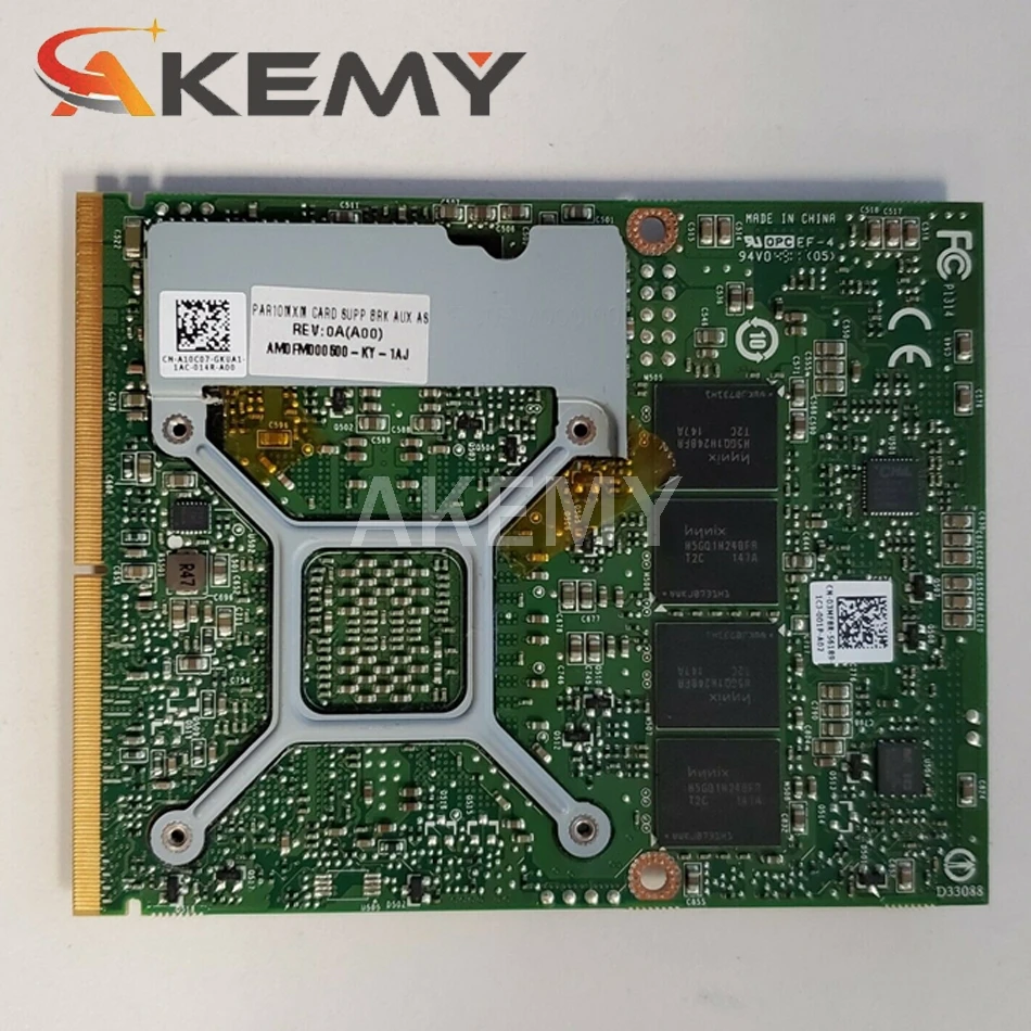 

Akemy Original GTX580M GDDR5 2GB N12E-GTX2-A1 Graphics Video Display Card For Dell Alienware M17X R2 R3 R4 M18X 100% Test
