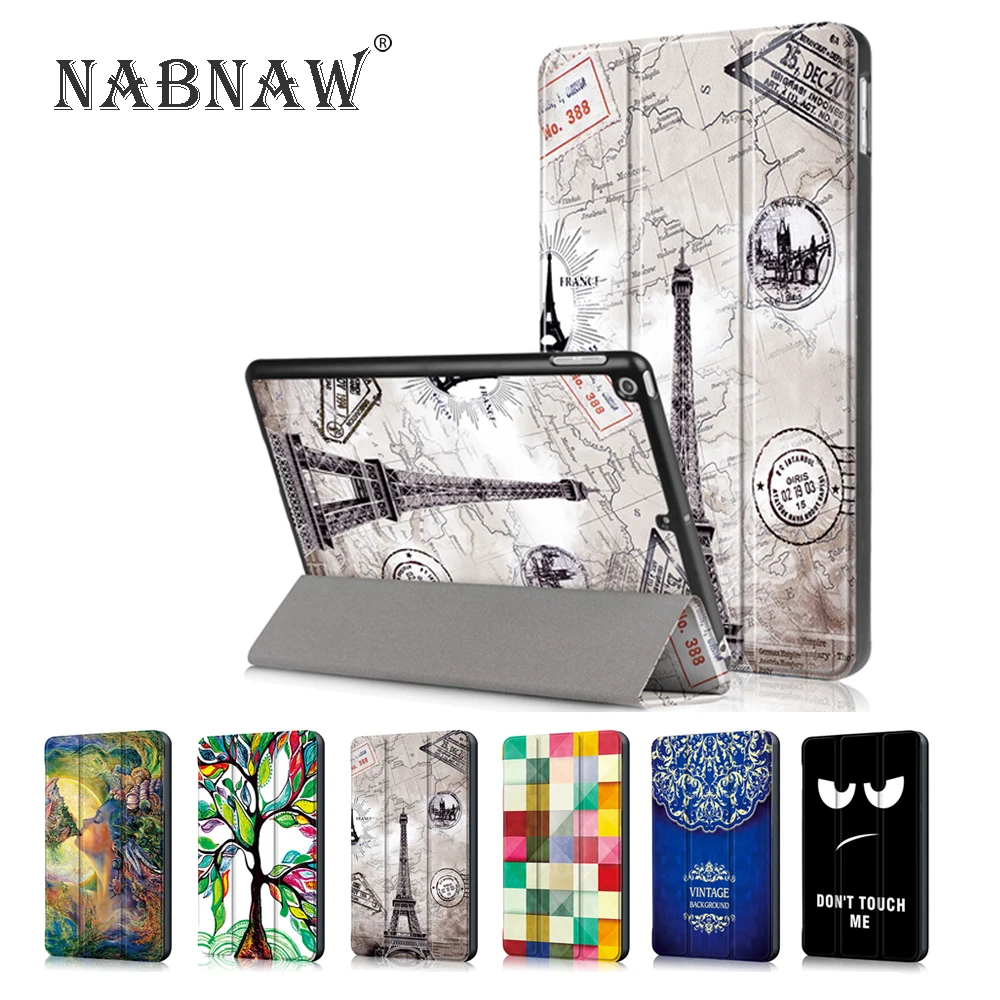 Чехол подставка для планшета с рисунком Huawei MediaPad T5 10 1 &quotAGS2 W09/L09/L03/W19 кожаный чехол