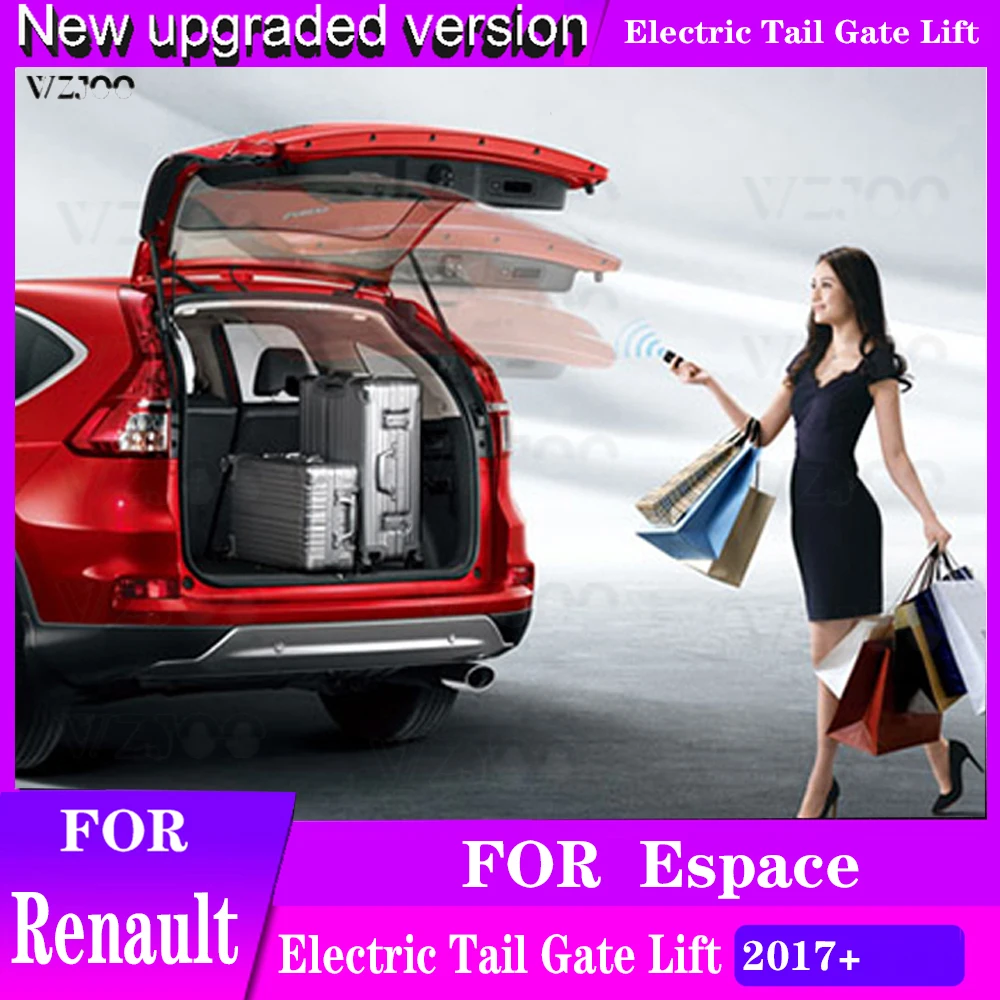 Умный автоматический Электрический подъемник задних ворот для Renault Espace 2017 + пульт
