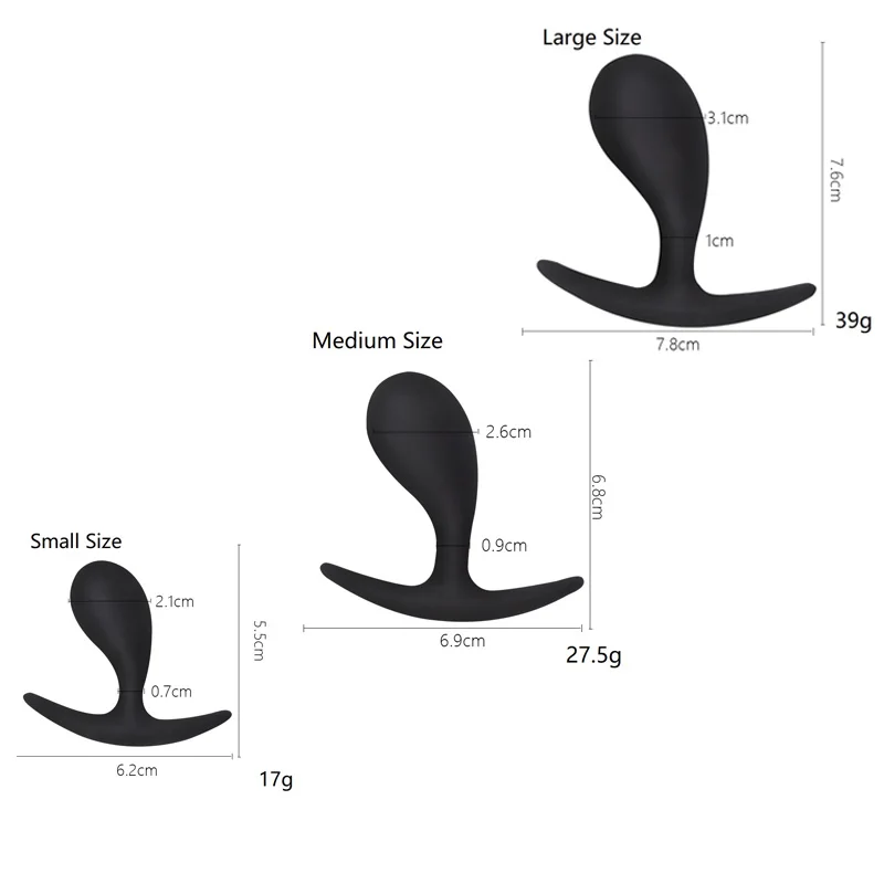 Мини Маленькие большие силиконовые Анальные шарики для ношения Анальная пробка