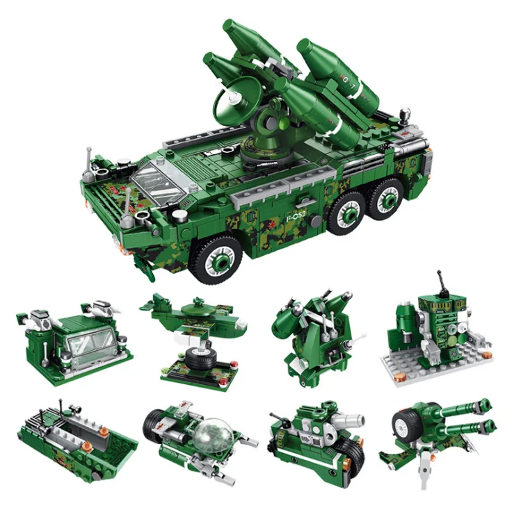 Блокировочная Военная война 2 мировая Немецкий армия полевая ракета автомобиль 8