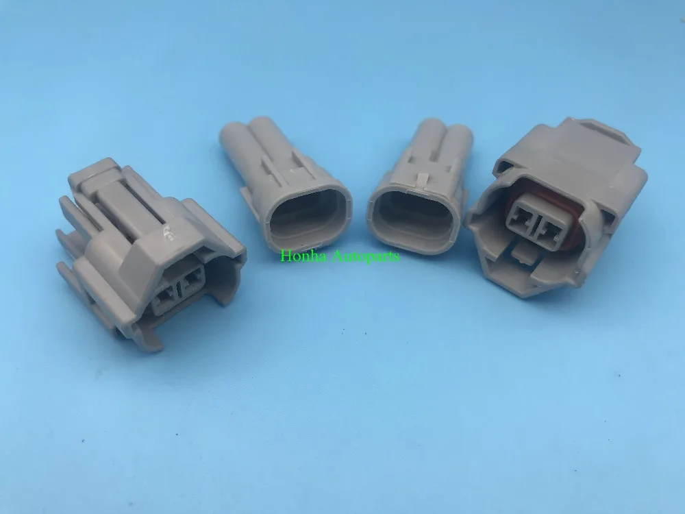 2 Pin/Way женский и мужской топливный заглушка инжектора автомобильной электрической Connector6189-0060