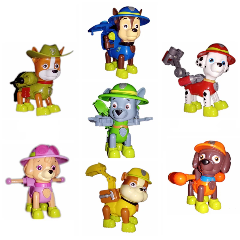 23 Paw Patrol спасательный автобус, собака, автомобиль, фигурки, набор игрушек, щенок, спасательный автомобиль, круизер штаба, смотровая башня, детская edcation игрушка в подарок - Цвет: 23