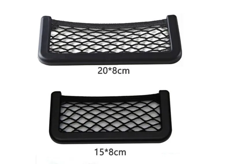 

For Subaru XV Crosstrek 2018 2019 Car Seat Side Back Storage Net Bag Phone Holder Pocket Organizer Stowing Tidying Accessories