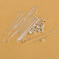 500pcs Silver Plated Safety Scarf Sweater Jewelry Brooches Muslim Hijab Pins Findings BPB-04