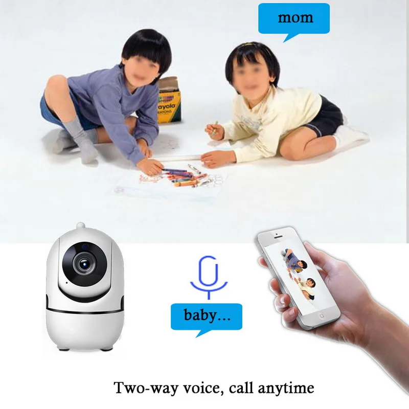 Беспроводная ip камера HD 720/1080P интеллектуальная видеонаблюдения с облачным