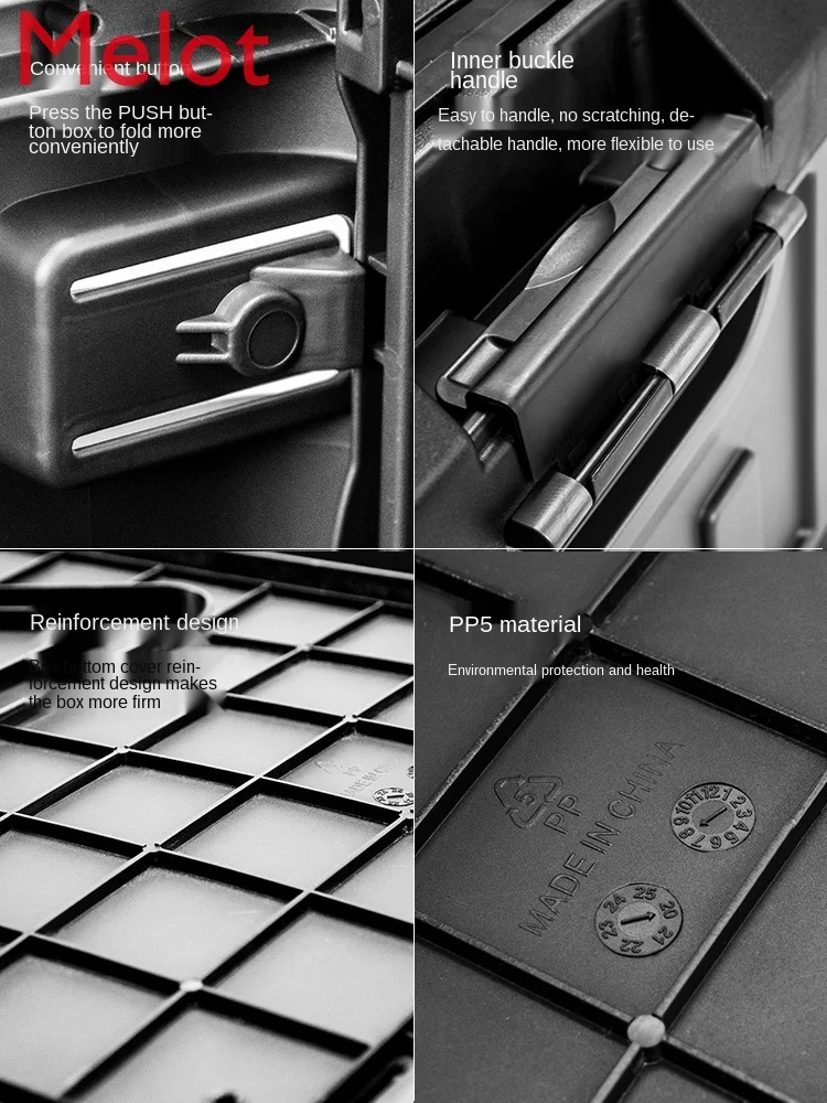 

Car Trunk Storage Box Car Interior Seat Sorting Box for Collection Tail Box Decoration Essential Artifact