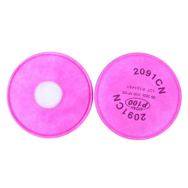 1Pair/2PCS 2097/2091 Particulate Filter P100 For 3M 6200/6800/7502 Painting Spray Industry Mask Respirator New | Безопасность и