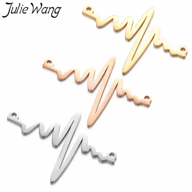 Браслеты и ожерелья Julie Wang из полированной нержавеющей стали с