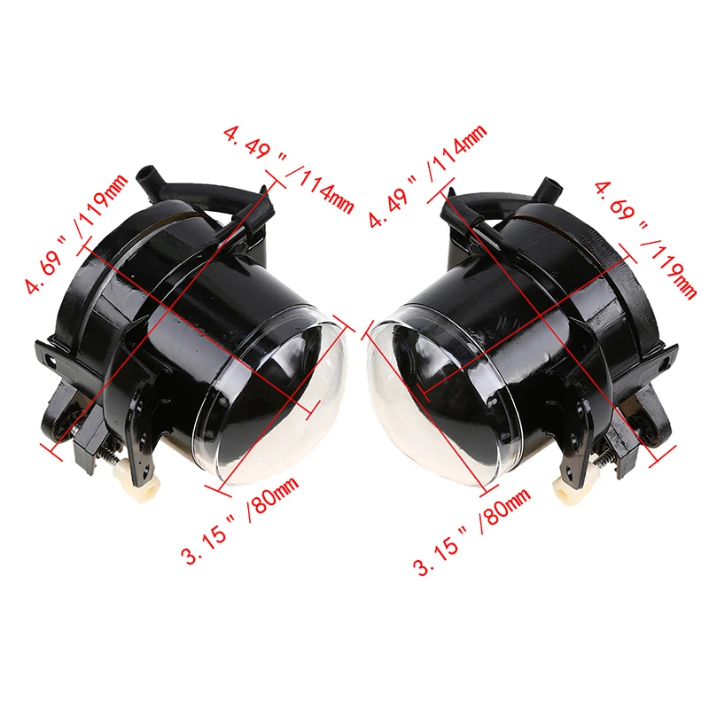 Автомобильный противотуманный фсветильник рь POSSBAY прозрачная линза