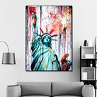 Настенная Картина на холсте богиня победы, скандинавские постеры в стиле граффити для улицы, декор для гостиной