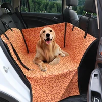waterproof oxford cloth pet dog car carrier seat cover breathable dog blanket rear back mat hammock for dogs cats transportin