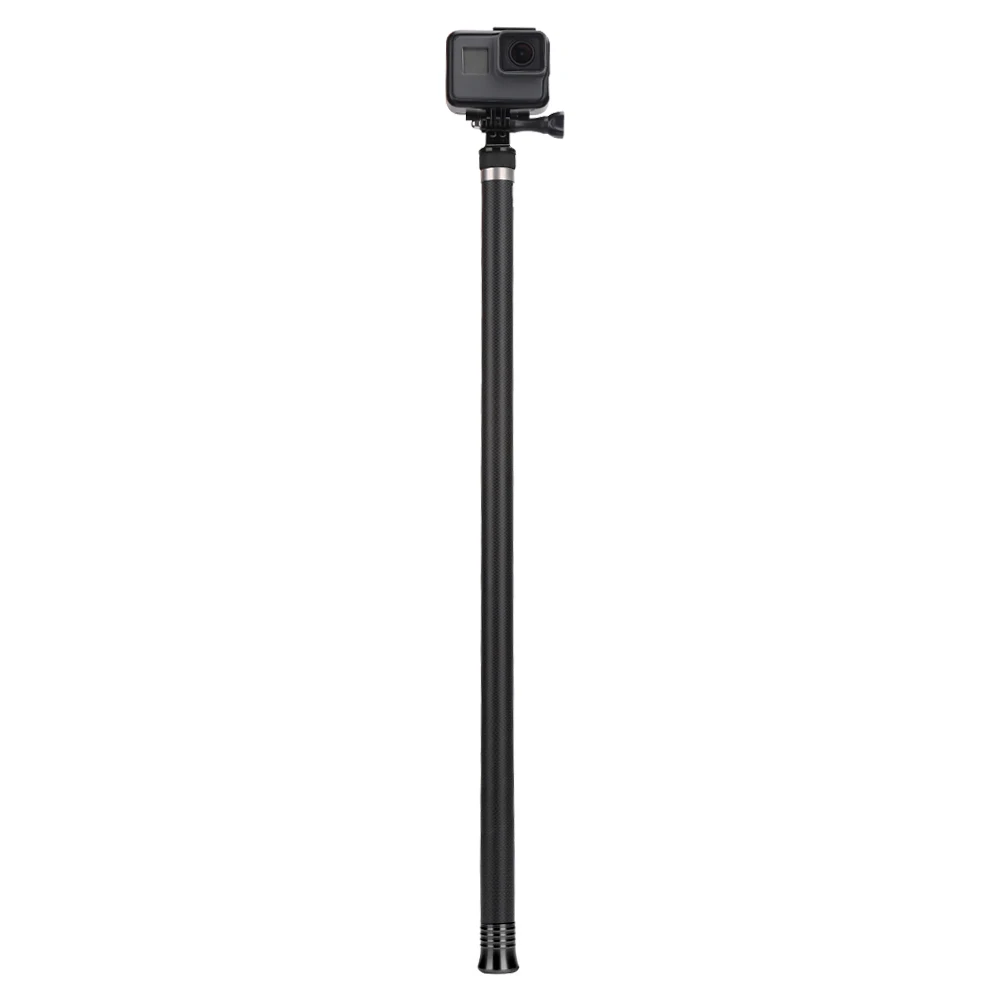 TELESIN 10" длинная селфи палка из углеродного волокна для GoPro Hero 8 7 6 5 4 3 4S 5S Xiaomi YI 4K SJCAM eken выдвижной ручной монопод
