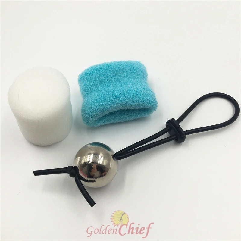 Увеличитель пениса с металлическим шариком подвесной удлинитель вешалка для