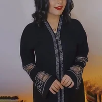 2021 dubai abayas for women caftan marocain muslim modest kimono long sleeve plus size boubou turkish robe diamond evening gowns