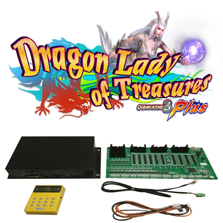 Arcade Casino Hot Selling Fish Game Software Ocean King 3 Plus Dragon Lady of Treasures