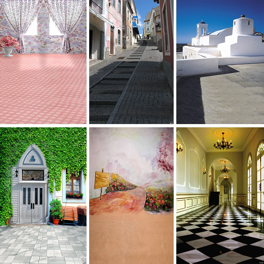 

Nitree сад улица мозаика телефонная будка фото студия реквизит Фон фотография Фон дети новорожденвечерние ринка винил