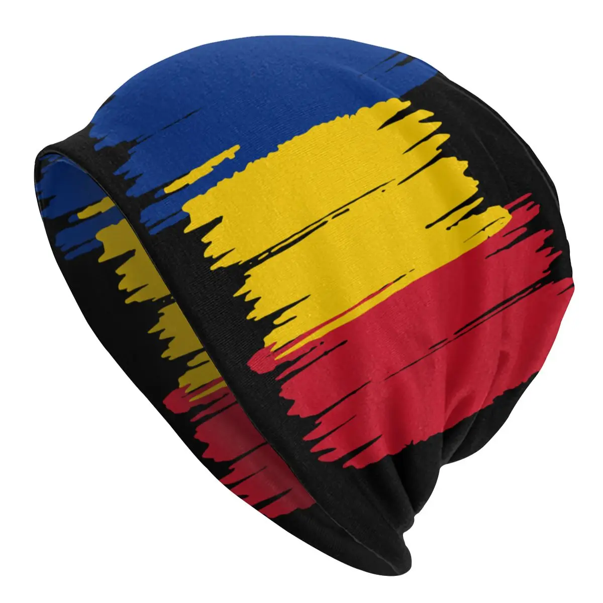 

Мужская трикотажная шапка с флагом Румынии