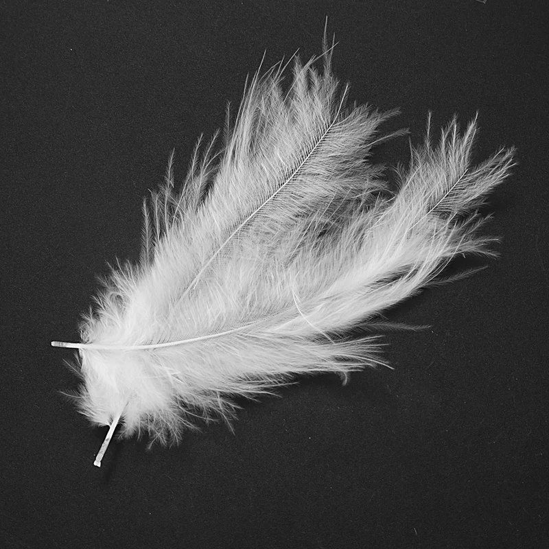 100 шт пушистые перья Marabou вечерние украшения для свадебной отделки DIY 8-15 см белый |