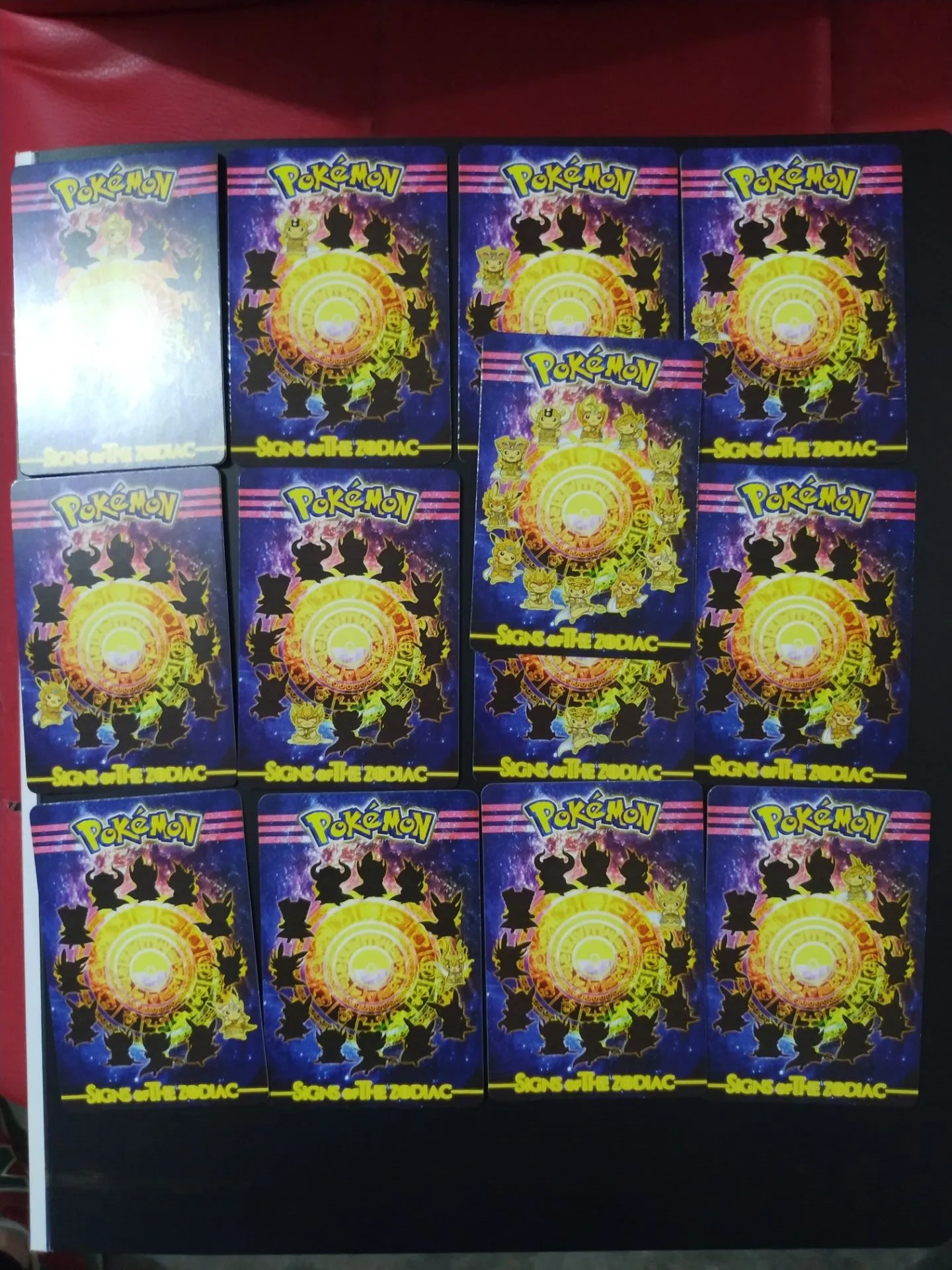 

Pokemon Card 13PCS Saint Seiya Cards Pikachu Cosplay Gold Saints Seiya Flash Game Collection Card Toys Birthday Christmas Gift