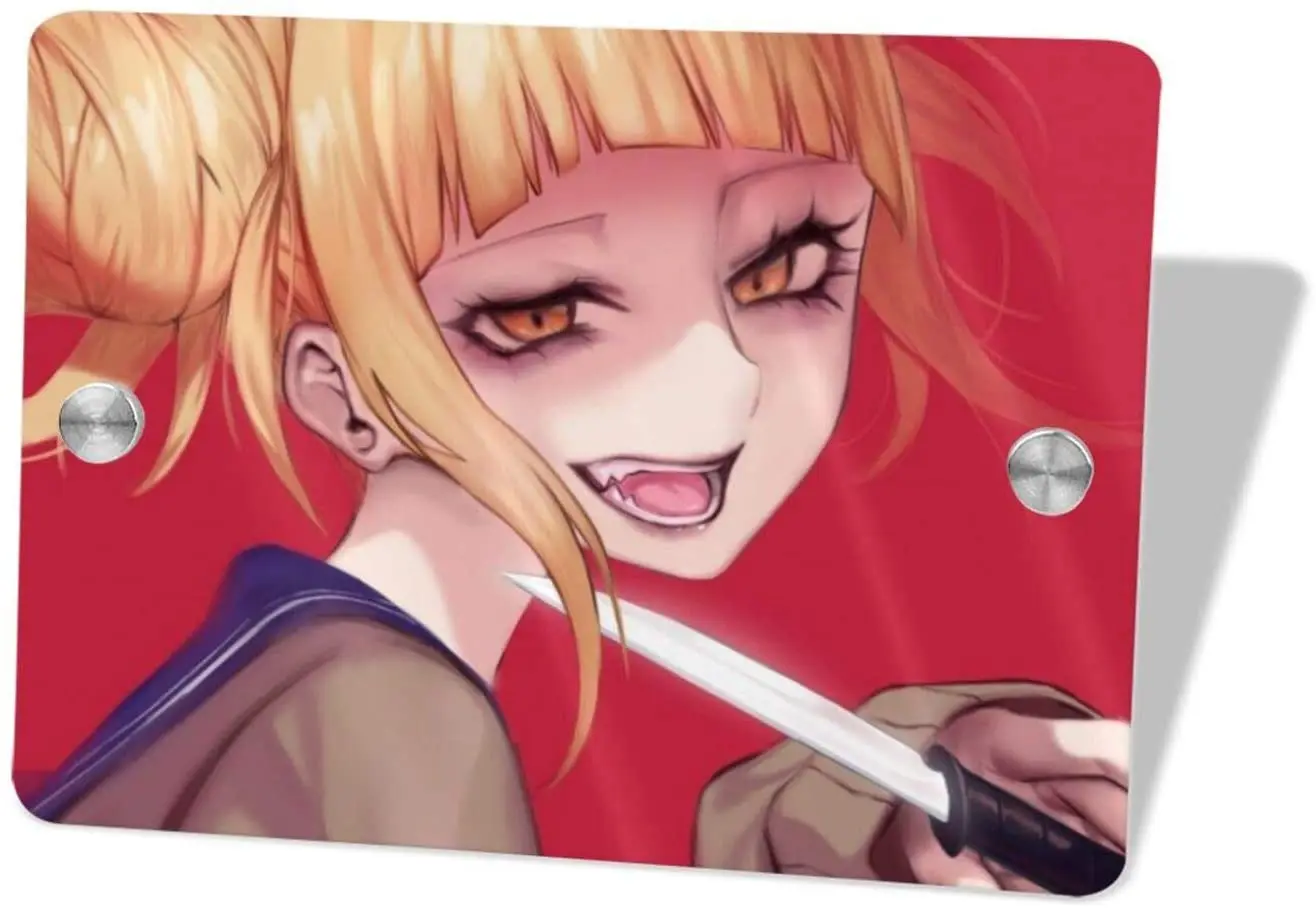 

My Hero Academia Home Metal Rectangle Waterproof Wall Mount Address Plaque House Number Sign,House Number Plaque Address Signs