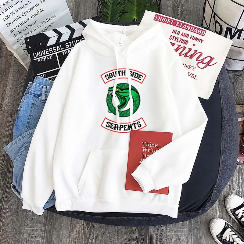 

Riverdale print sweatshirt hoodie 2020 New Korean Harajuku Hoodie Hip Hop Print Funny Fleece Hoodie