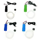 Портативный Миниатюрный аквариум с USB Аквариум кислородный воздушный насос бесшумный энергосберегающий компрессор новый