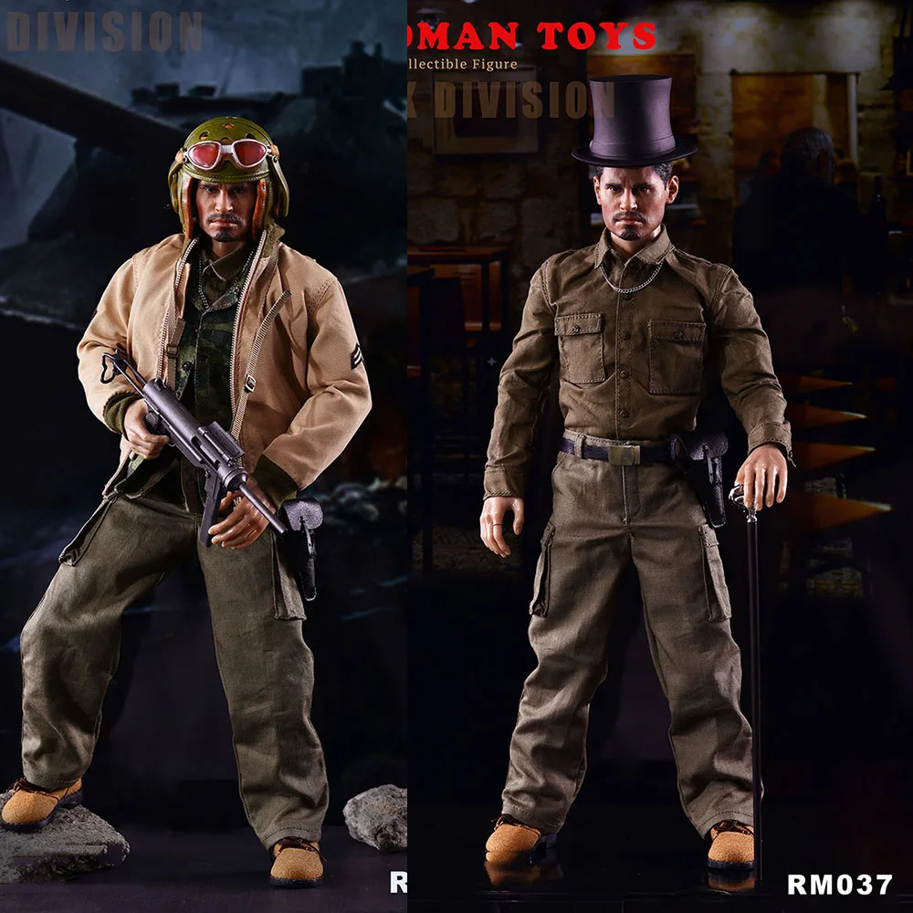 

Redman toys RM037 1/6 Scale Male Solider FURY TANK DIVISION Full Set AcTion Figure Model for Fans Holiday Gifts