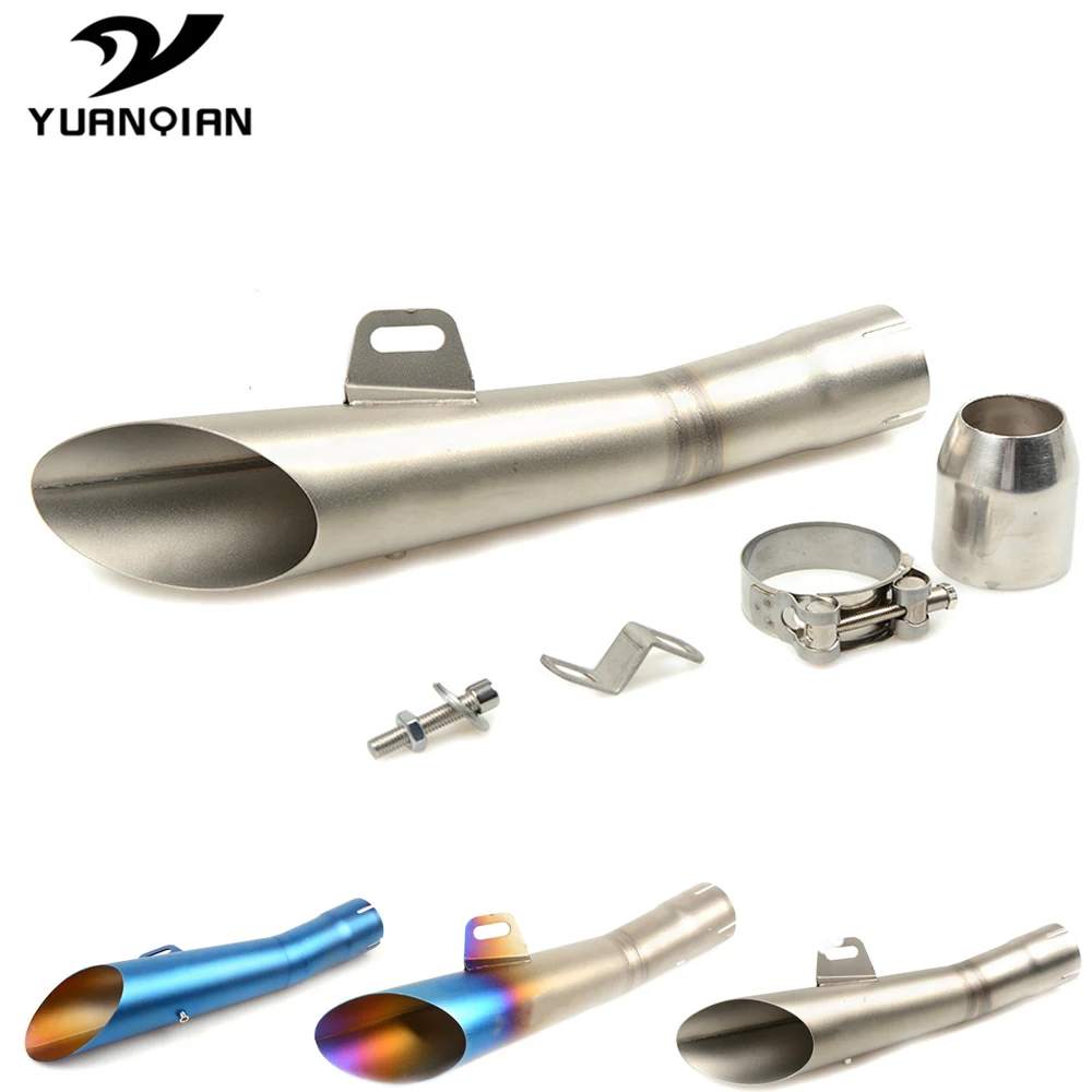 Универсальный Мотоцикл выхлопная труба глушителя выхлопной трубы для yamaha YZF R1 R6