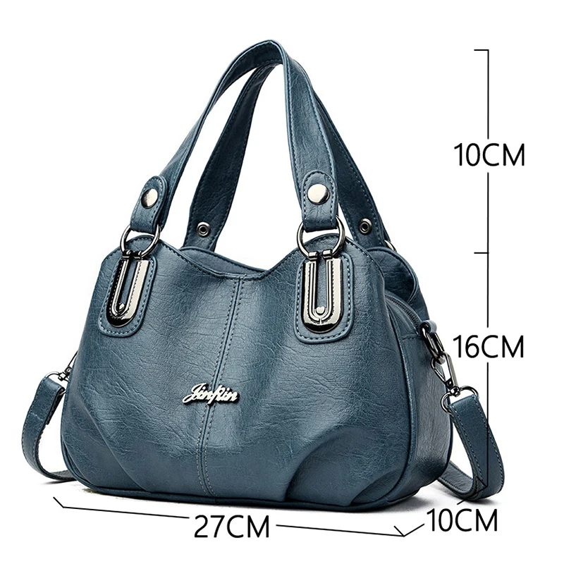 Модные женские сумки через плечо кожаная сумка высокого качества вместительные