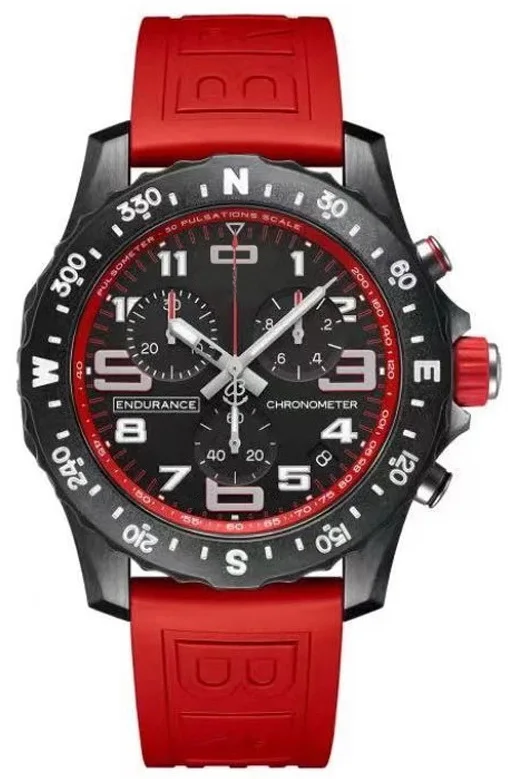 

Мужские кварцевые наручные часы с хронографом, 44 мм