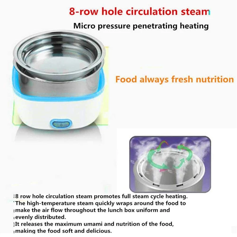 Пароварка для подогрева пищи новая многофункциональная электрическая коробка