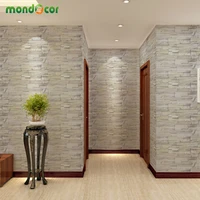 pvc waterproof contact paper for bedroom wall peel and stick stone pattern wallpaper self adhesive stickers kids room home decor