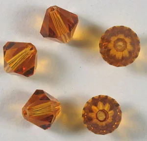 

Бесплатная доставка, 720 шт./лот 3 мм топаз Цветные китайские высококачественные Кристальные биконусные бусины