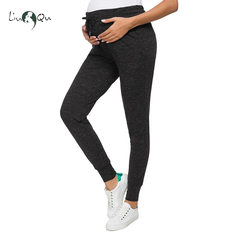 Женские Леггинсы для беременных брюки капри удобные штаны отдыха с карманами |