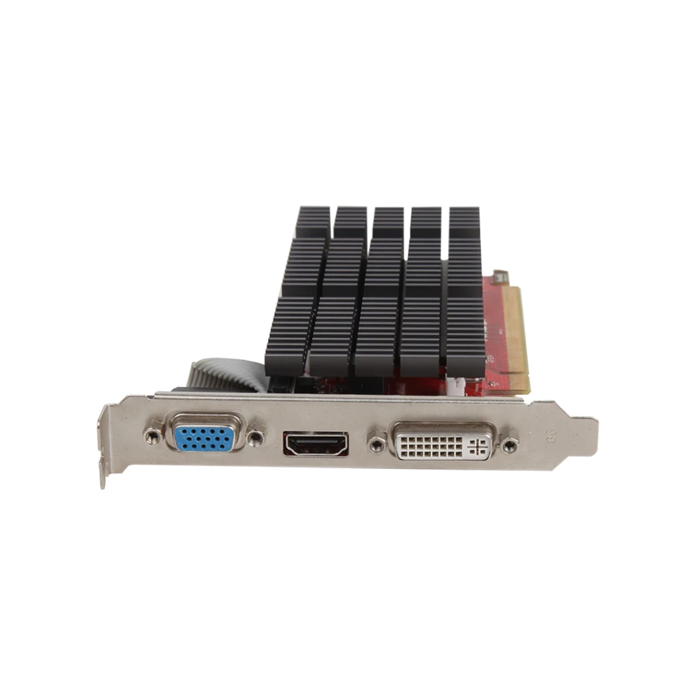 MAXSUN Новый настольный AMD R5 220 1 ГБ GDDR3 графические карты 64-битная HDMI-совместимая VGA DVI