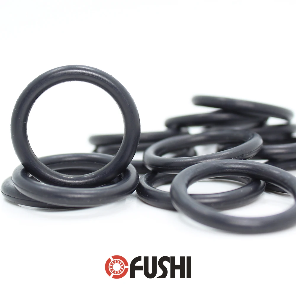 CS2.4mm EPDM уплотнительное кольцо ID 15 6/16/16.6/17.2/17.6/18.2*2 4 мм 100 шт. резиновое Крепление