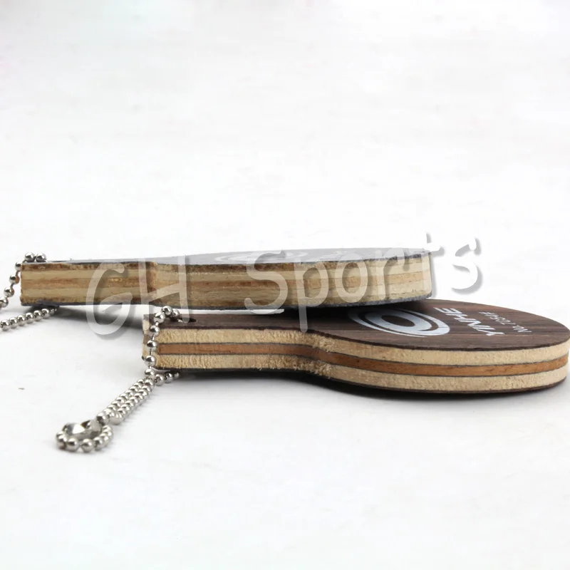 2 Pcs YINHE Mini Rosewood Table Tennis Racket (Key Chain Very Cute Not for Play) Pendant Blade Ping Pong Bat | Спорт и развлечения