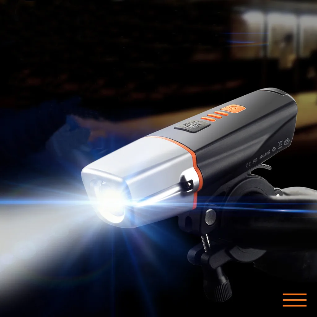 Универсальный велосипедный фонарь USB Перезаряжаемый светодиодный режим