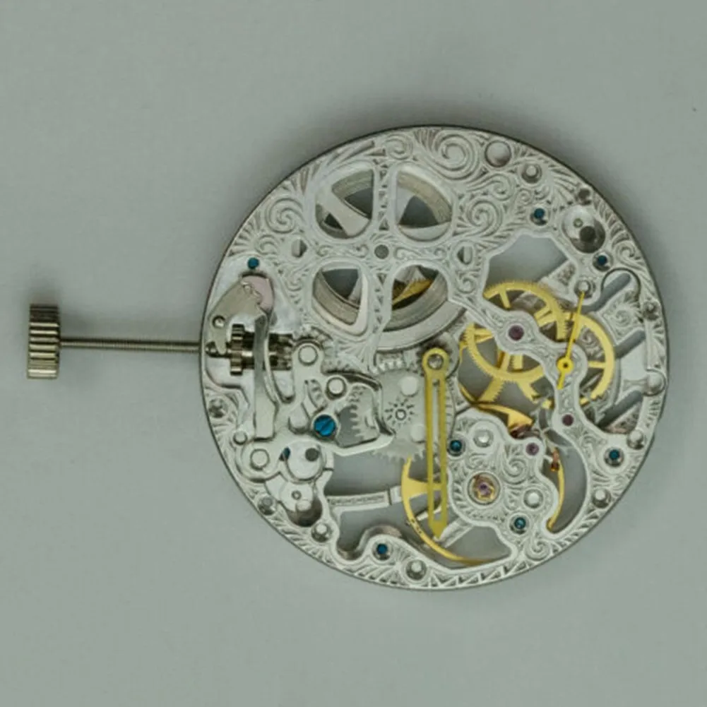

Watch Movement Seagull ST3600 Skeleton Mechanical Hand Wind ETA Unitas 6497 Men's Watch Movemen For Repairing