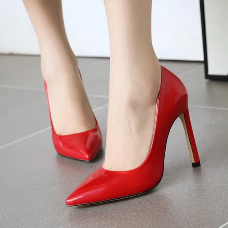 

Fanyuan Heells New Women Pumps Fashion High Heel Shoes Sexy Party Wedding Shoes Office Lady Thin Heel Footwear Size 34-43