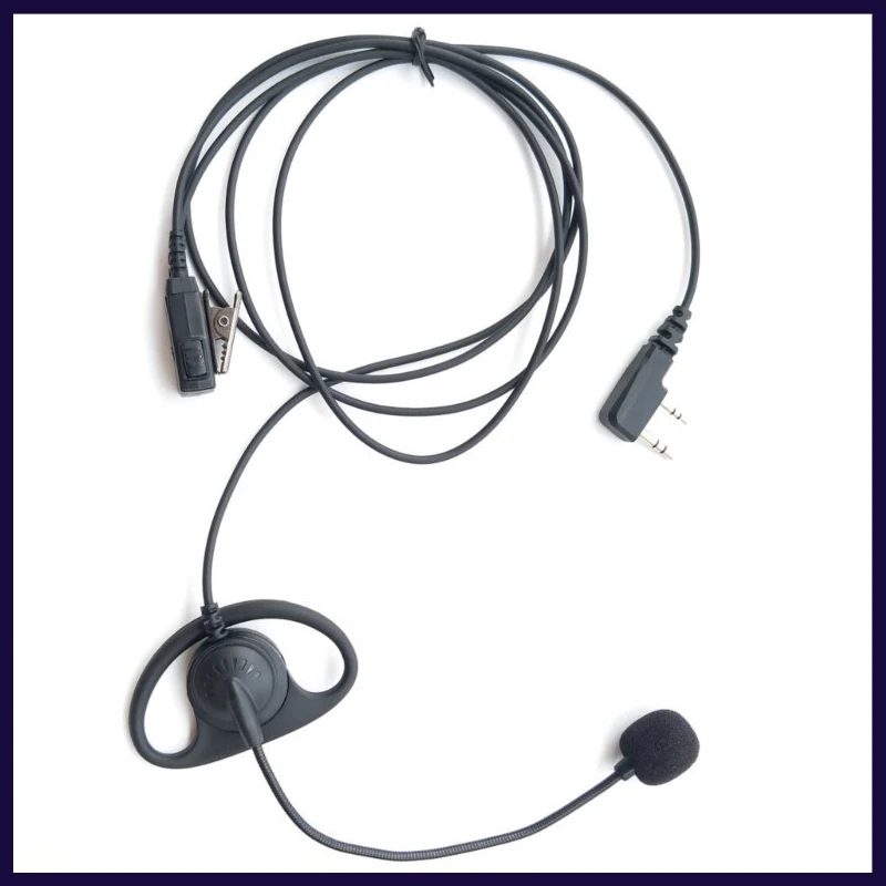 OPPXUN 1 шт. PTT/Vox весело гарнитура Fone de Ouvido com микрофон para радио em Dois Sentidos UV-5R UV-5RE плюс