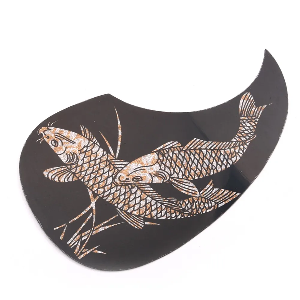 

Chinese Style Carp Pattern Acoustic Guitar Pickguard Scratch Plate Sandfish For Martin Folk Classical 41 Inch Celluloid Protect