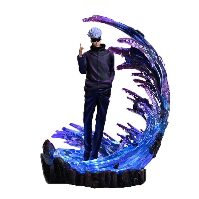 

Экшн-фигурка из аниме «джутсу кайсен», 35 см, 1/6, GK limite, резьба с двойной головой Коллекционная модель Gojo Satoru с двумя руками