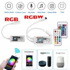 Пульт дистанционного управления Wi-Fi Alexa Google Home, голосовое управление RGBW RGB CCT WS2811 WS2812B, Пиксельная Светодиодная лента с изменением светадиммеромтаймером